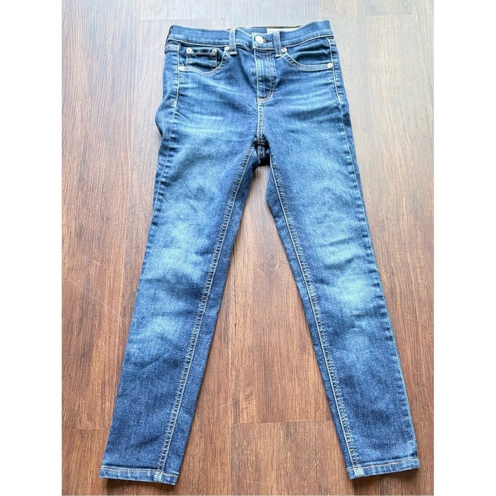 RAG & BONE High Rise Ankle Skinny Jeans Mad River Dark Wash 24 Designer Denim